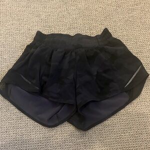 Lululemon hotty hot camo shorts